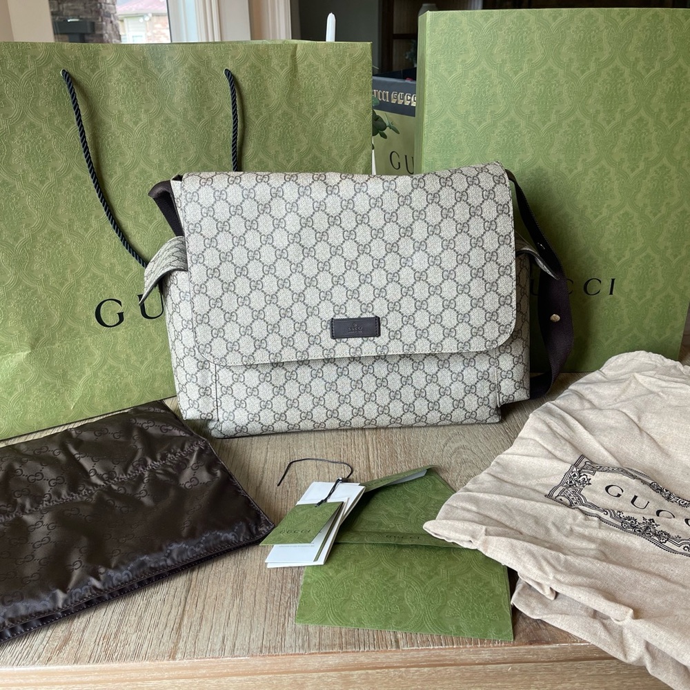 Gucci diaper bag